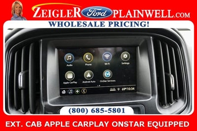 2019 Chevrolet Colorado Work Truck EXT. CAB APPLE CARPLAY ONSTAR EQUIPPED